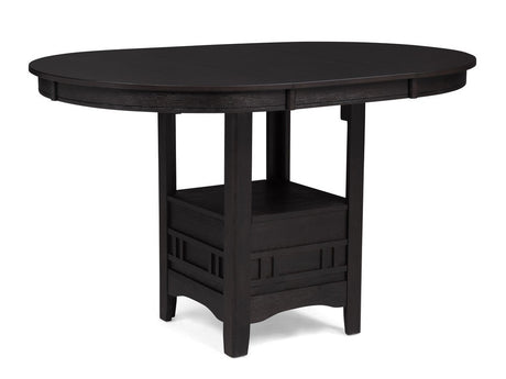 Hartwell Charcoal Black Counter Height Table - Ornate Home