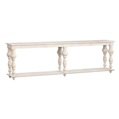 Harvest White/Tan Console Table - Ornate Home