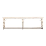 Harvest White/Tan Console Table - Ornate Home