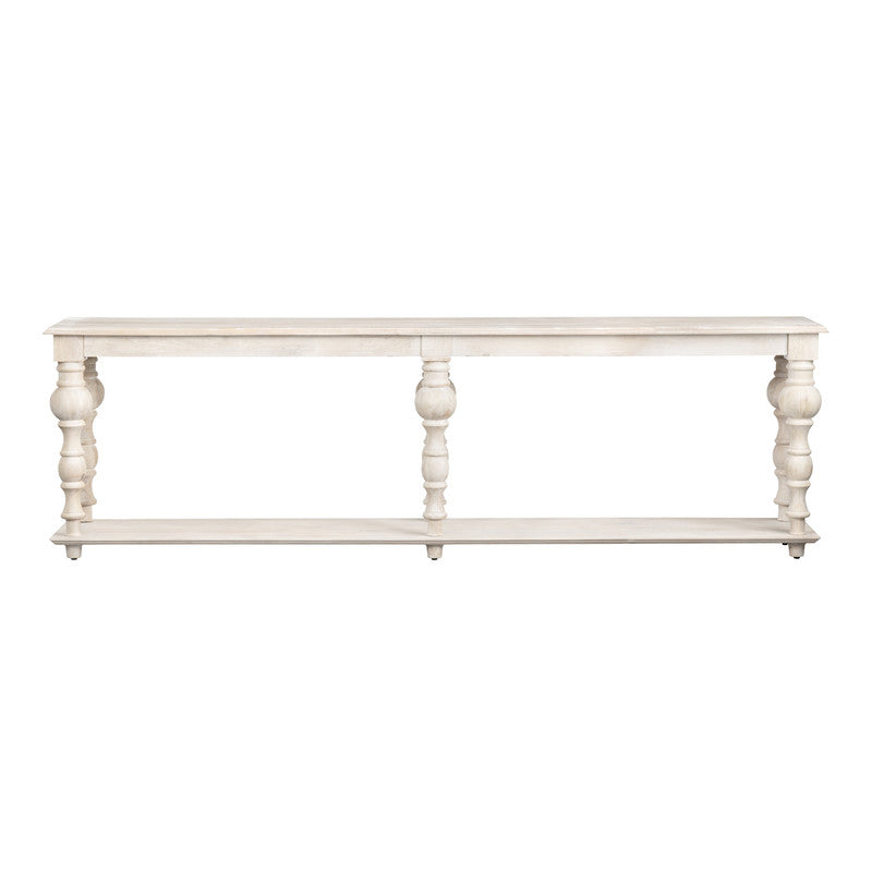 Harvest White/Tan Console Table - Ornate Home