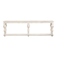 Harvest White/Tan Console Table - Ornate Home