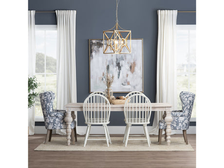 Harvest White/Tan Dining Table - Ornate Home