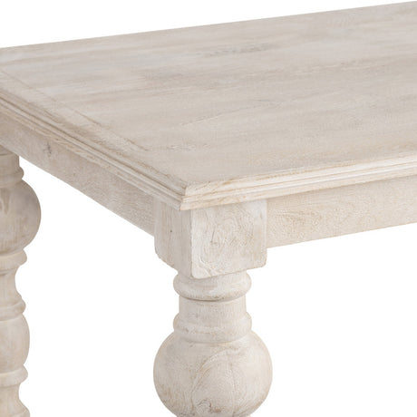 Harvest White/Tan Dining Table - Ornate Home