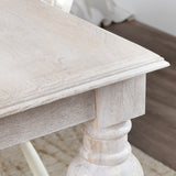 Harvest White/Tan Dining Table - Ornate Home
