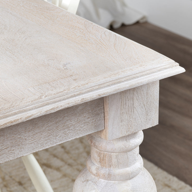 Harvest White/Tan Dining Table - Ornate Home