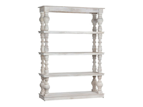 Harvest White/Tan Etagere - Ornate Home