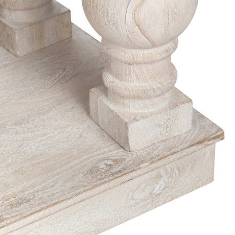 Harvest White/Tan Etagere - Ornate Home