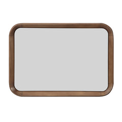 Harvey Walnut Accent Mirror - Ornate Home