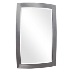 Haskill Brushed Nickel Mirror - Ornate Home