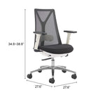 Hasso Black Office Chair