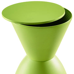 Haste Green Backless Stool - Ornate Home
