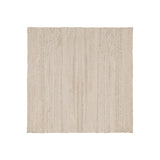 Hathaway Square White Travertine/Oil-Rubbed Bronze Side Table - Ornate Home