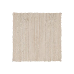 Hathaway Square White Travertine/Oil-Rubbed Bronze Side Table - Ornate Home