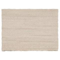 Hathaway White Travertine/Oil-Rubbed Bronze Cocktail Table - Ornate Home
