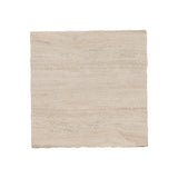 Hathaway White Travertine/Oil-Rubbed Bronze Cocktail Table - Ornate Home