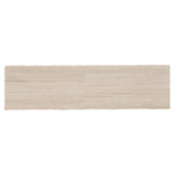 Hathaway White Travertine/Oil-Rubbed Bronze Console Table - Ornate Home