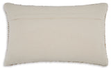 Hathby Tan/White Pillow - Ornate Home