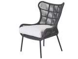 Hatteras Charcoal Lounge Chair - Ornate Home