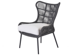 Hatteras Charcoal Lounge Chair - Ornate Home