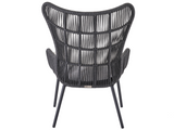 Hatteras Charcoal Lounge Chair - Ornate Home