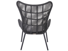 Hatteras Charcoal Lounge Chair - Ornate Home