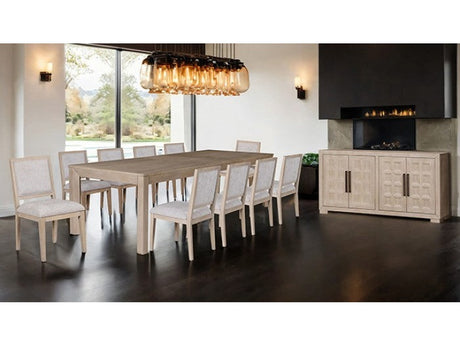 Hatton Cross Tawny 9 Piece Dining Set - Ornate Home