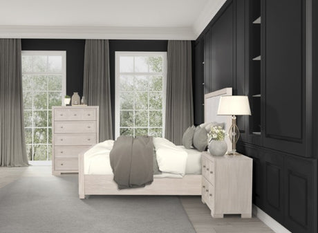 Hatton Cross Tawny Queen 5 Piece Bedroom Set w/Chest - Ornate Home