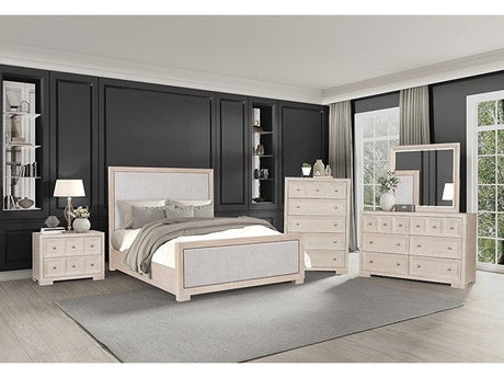 Hatton Cross Tawny Queen 5 Piece Bedroom Set w/Chest - Ornate Home