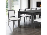Hatton Cross Weathered Black 7 Piece Dining Set - Ornate Home