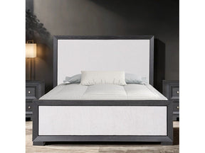 Hatton Cross Weathered Black Eastern King Bed - Ornate Home