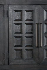 Hatton Cross Weathered Black Server - Ornate Home