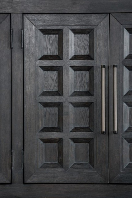 Hatton Cross Weathered Black Server - Ornate Home