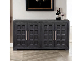 Hatton Cross Weathered Black Server - Ornate Home