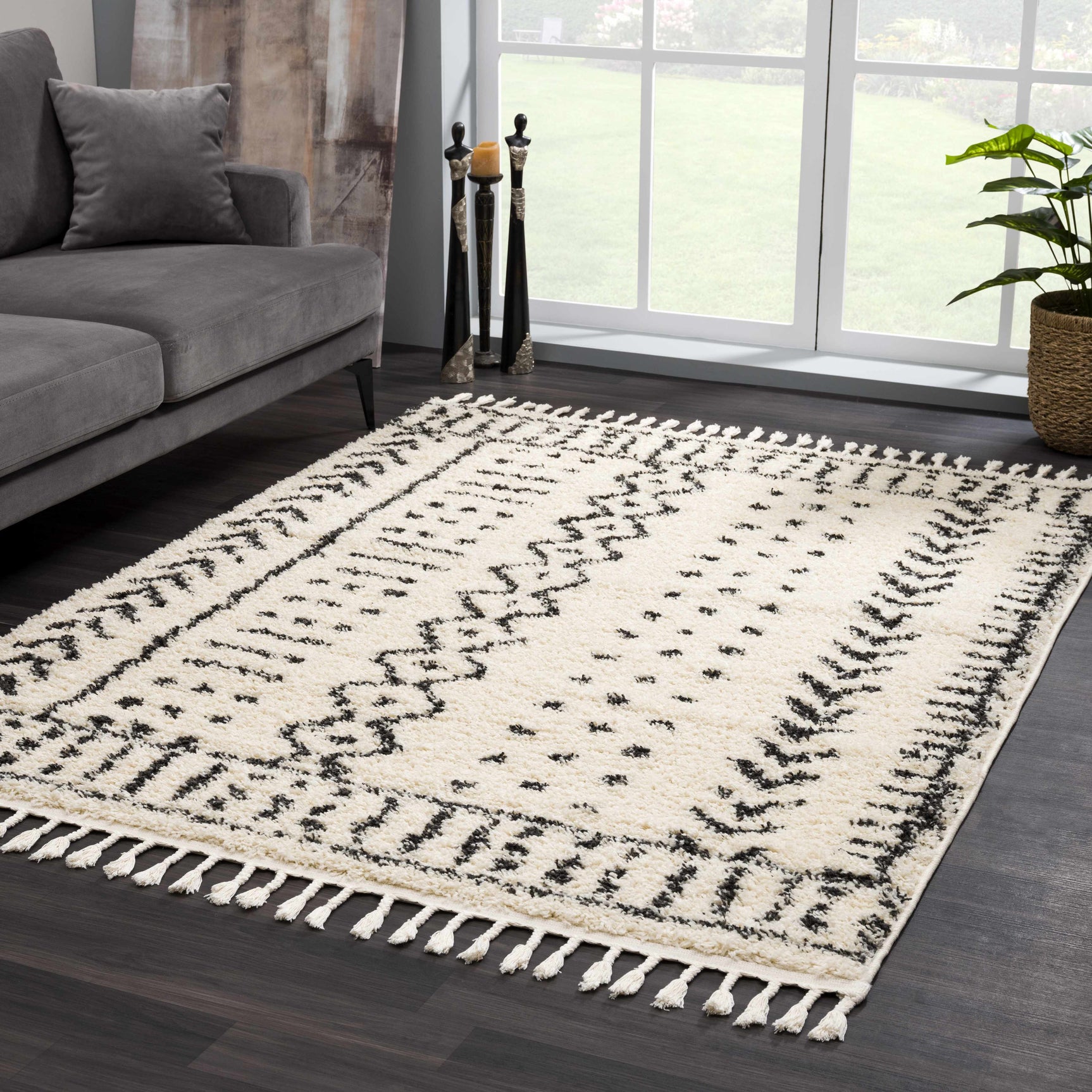 Hauppauge Berber Shag Carpet - Clearance - Ornate Home