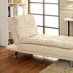 Hauser Beige Chaise - Ornate Home