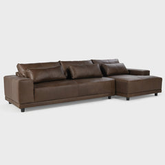 Hauser Espresso MX 2 Piece Sectional - Ornate Home