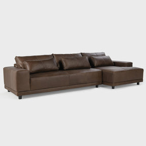Hauser Espresso MX 2 Piece Sectional - Ornate Home
