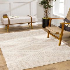 Hauteloom Trunding Plush Rug - Light Beige - Ornate Home
