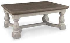 Havalance  Gray & White Coffee Table - Ornate Home