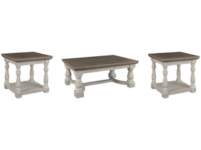 Havalance Gray/White Coffee Table and 2 End Tables (Online Special Price) - Ornate Home
