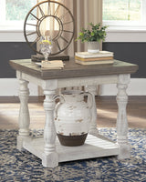Havalance Gray/White Coffee Table and 2 End Tables - Ornate Home