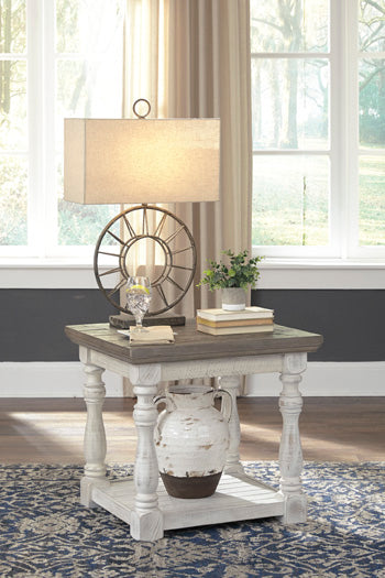 Havalance Gray & White End Table (Online Special Price) - Ornate Home
