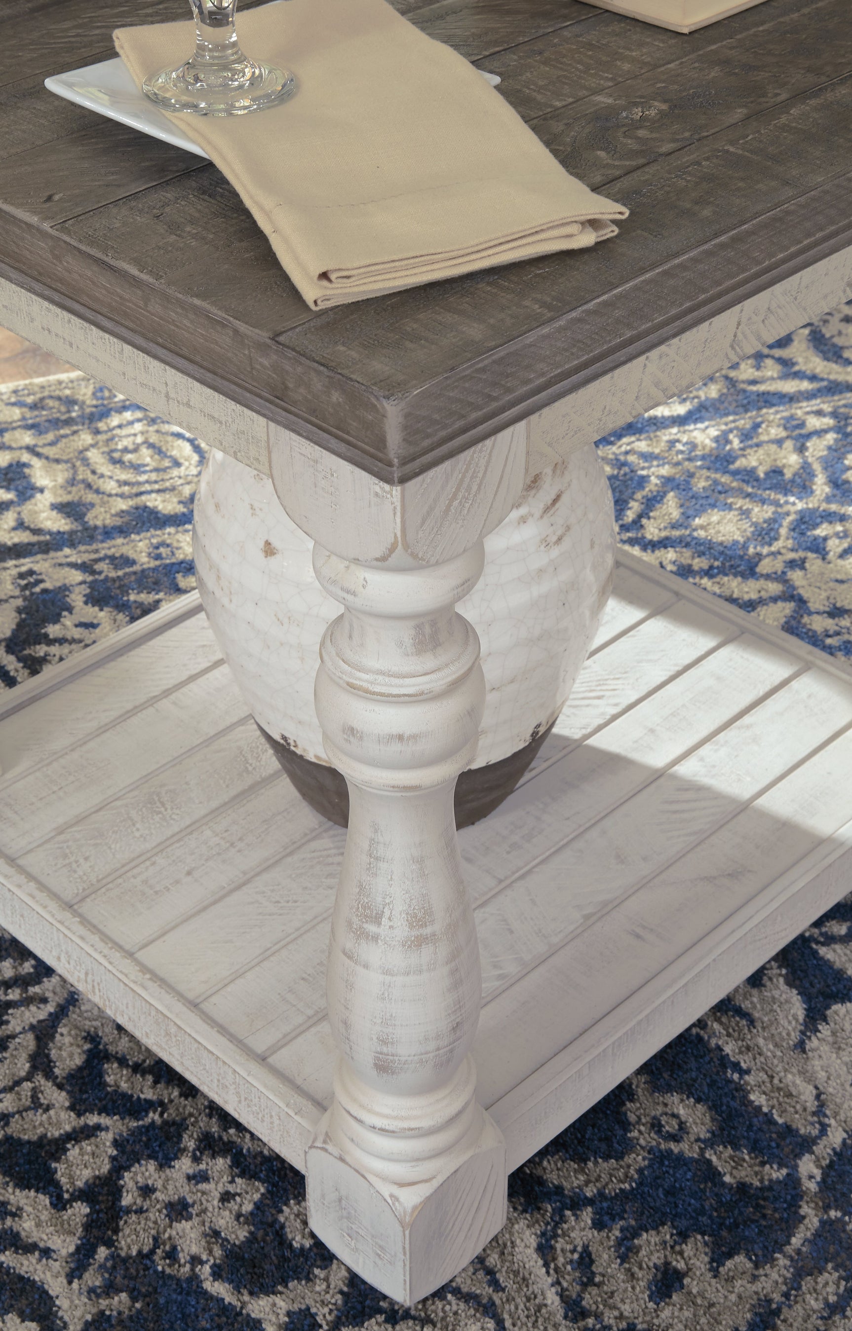 Havalance Gray & White End Table (Online Special Price) - Ornate Home