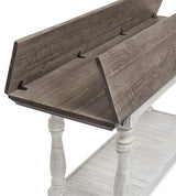 Havalance Gray/White Sofa/Console Table (Online Special Price) - Ornate Home
