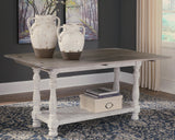 Havalance Gray/White Sofa/Console Table (Online Special Price) - Ornate Home