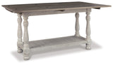 Havalance Gray/White Sofa/Console Table - Ornate Home