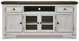 Havalance Two-tone Extra Large TV Stand (Online Special Price) - Ornate Home