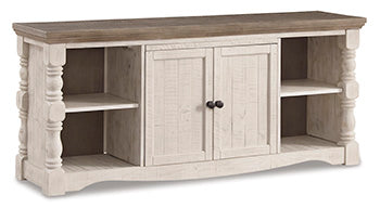 Havalance Weathered Gray & Vintage White 67" TV Stand (Online Special Price) - Ornate Home