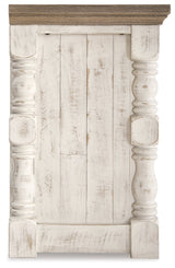 Havalance Weathered Gray & Vintage White 67" TV Stand (Online Special Price) - Ornate Home