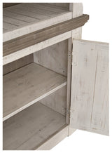 Havalance Weathered Gray & Vintage White Entertainment Center Units (Online Special Price) - Ornate Home
